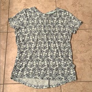 Old Navy Graphic Bicycle Top